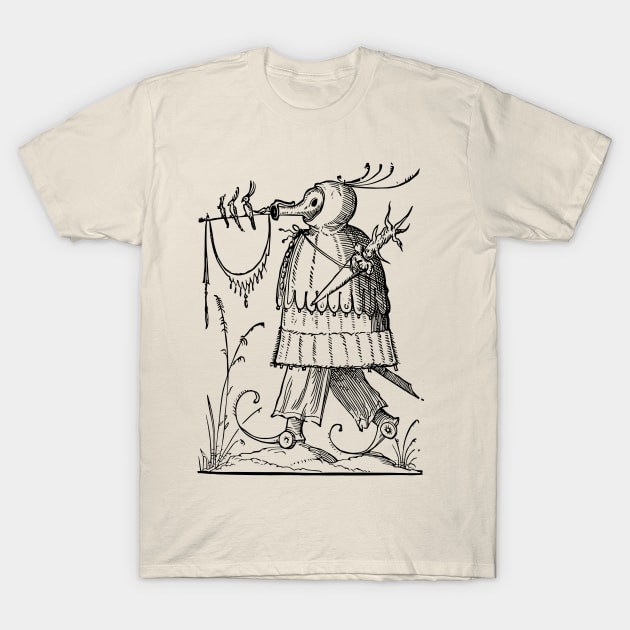 Grotesque #44 The Drolatic Dreams of Pantagruel (1565) T-Shirt by n23tees